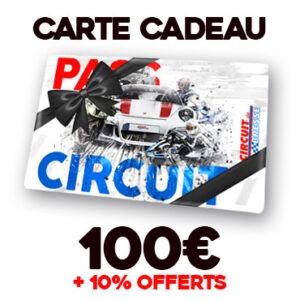Carte cadeau Circuit de Bresse 100€ + 10% offerts