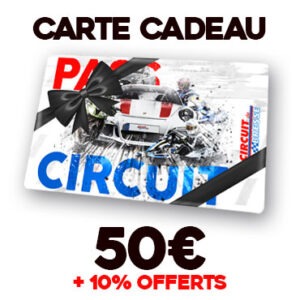 Carte cadeau Circuit de Bresse 50€ + 10% offerts