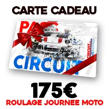 carte cadeau circuit moto