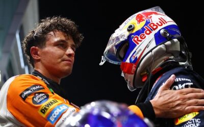 Norris-Verstappen, le premier tour le plus long