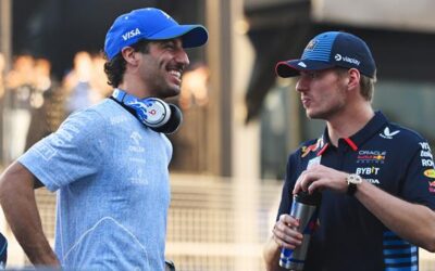 “Merci, Daniel” : Le cadeau polémique de Ricciardo à Verstappen