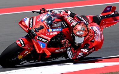 Inversion des rôles : Martin chute, Bagnaia en profite