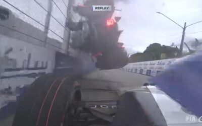 Ceci n’est pas une voiture volante : le crash impressionnant de Wehrlein