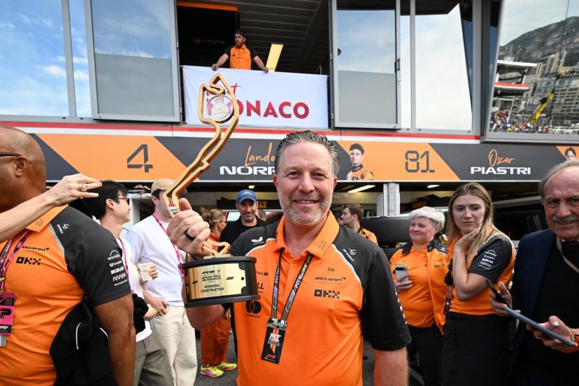 Zak Brown, patron de McLaren, pas surpris de l’éviction de Christian Horner de Red Bull