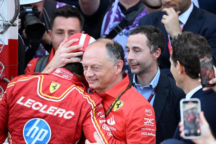 Frédéric Vasseur prolongé à la tête de la Scuderia Ferrari