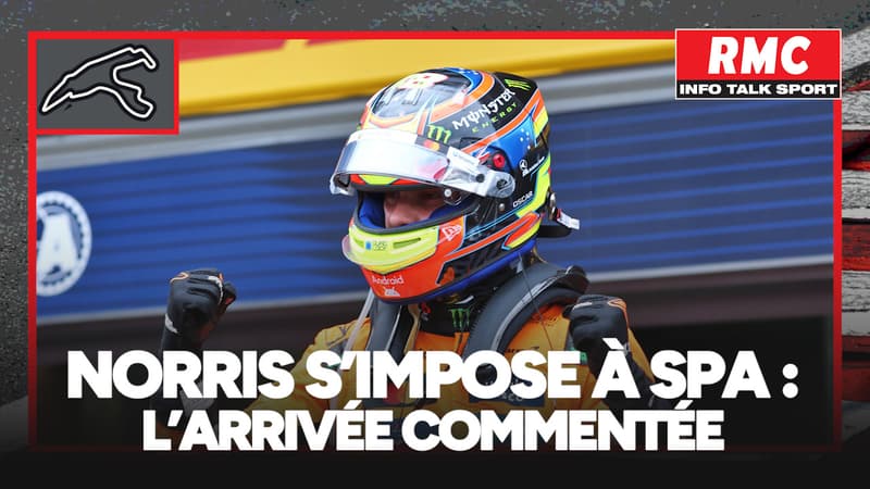 F1/GP de Belgique : Les commentaires RMC de la victoire de Piastri à Spa-Francorchamps