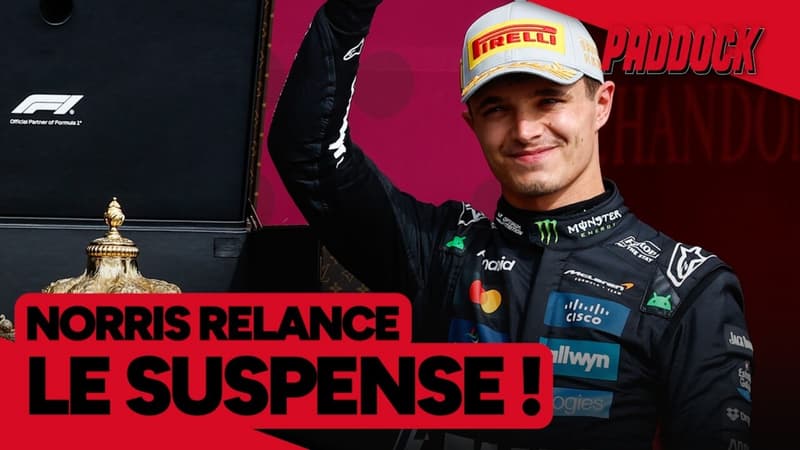 F1 : Norris, une victoire « qui va lui faire du bien mentalement »