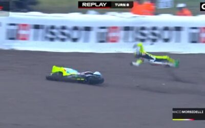MotoGP (GP d’Allemagne): l’énorme chute de Morbidelli lors de la course sprint