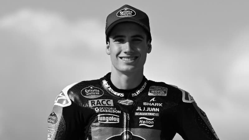 Moto: un prometteur pilote espagnol est mort après une chute à l’entraînement
