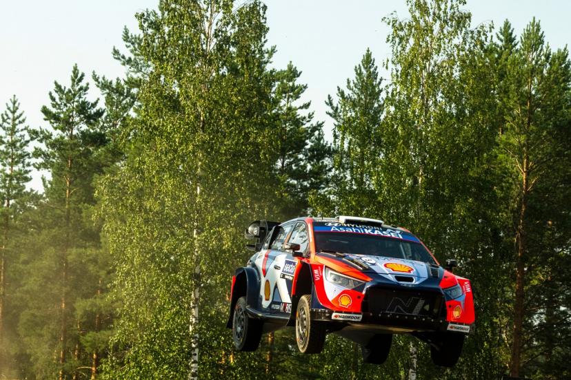 Ott Tänak a remporté la première spéciale du Rallye de Finlande
