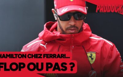 Pas de podium en 16 Grand Prix et des difficultés… Hamilton, un flop chez Ferrari ? (Paddock)