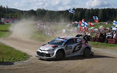 Troisième en Finlande, Sébastien Ogier poursuit sa quête d’un neuvième titre de champion du monde