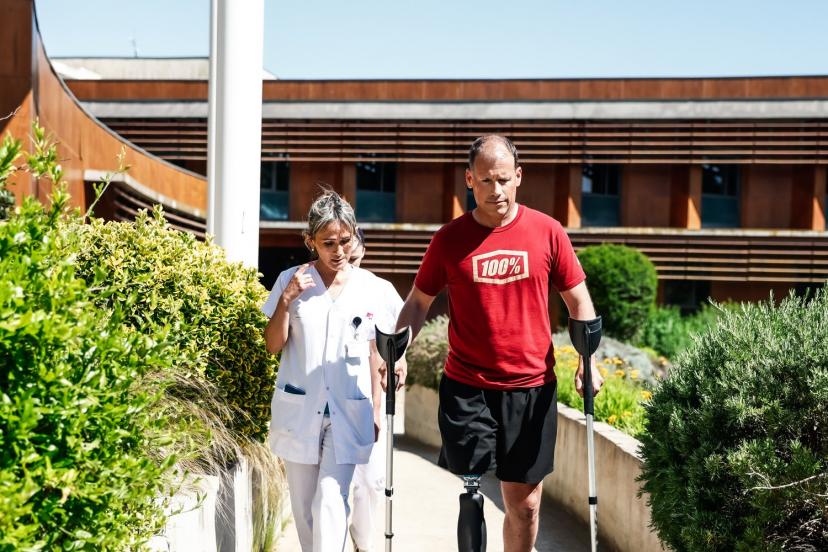 Mathieu Baumel, avant son retour en compétition avec sa prothèse : « Pour l’instant j’ai la théorie mais je n’ai pas la pratique »