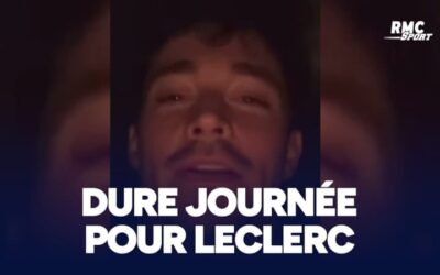 Drôle de soirée pour Charles Leclerc et Carlos Sainz, dans un van…