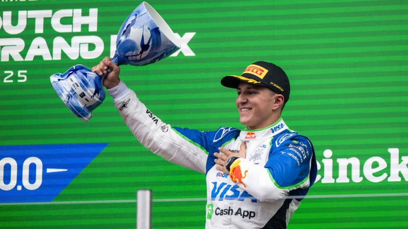 « Ce n’est pas un fardeau du tout »: nouvelle star de la F1 en France, Isack Hadjar « honoré » d’être comparé à Prost