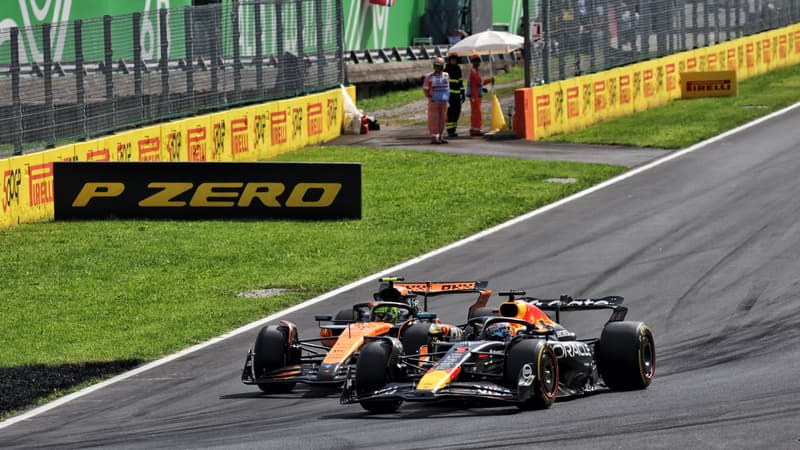 “Que fait cet idiot?”: Norris se fâche contre Verstappen après un départ houleux lors du GP d’Italie
