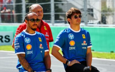 Echange de places manqué, “décision stupide”, excuses de Hamilton: encore un week-end galère pour Ferrari en Azerbaïdjan
