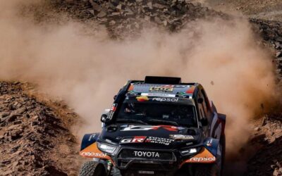 La 3e étape du Rallye du Maroc pour Henk Lategan (Toyota), Sébastien Loeb (Dacia) leader du classement général