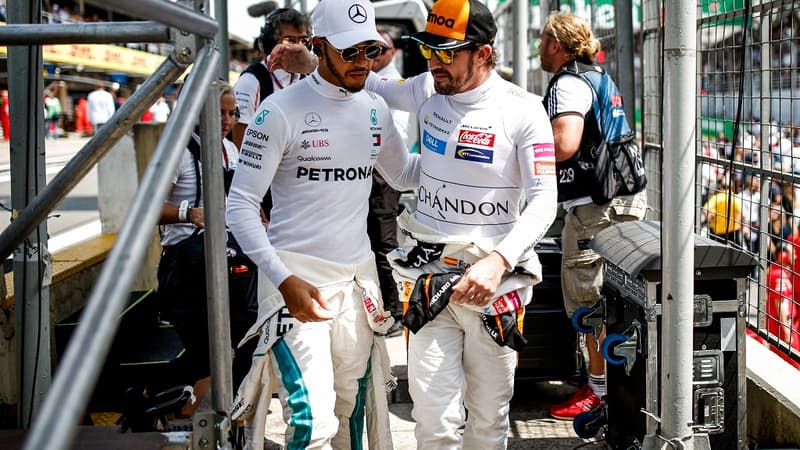 Tensions entre Hamilton et Alonso:  » Je n’arrive pas à y croire », le Britannique répond sèchement à son rival