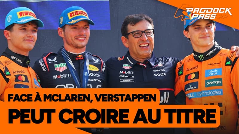 Formule 1 : Verstappen est-il capable d’aller chercher le titre face aux Mclaren ?
