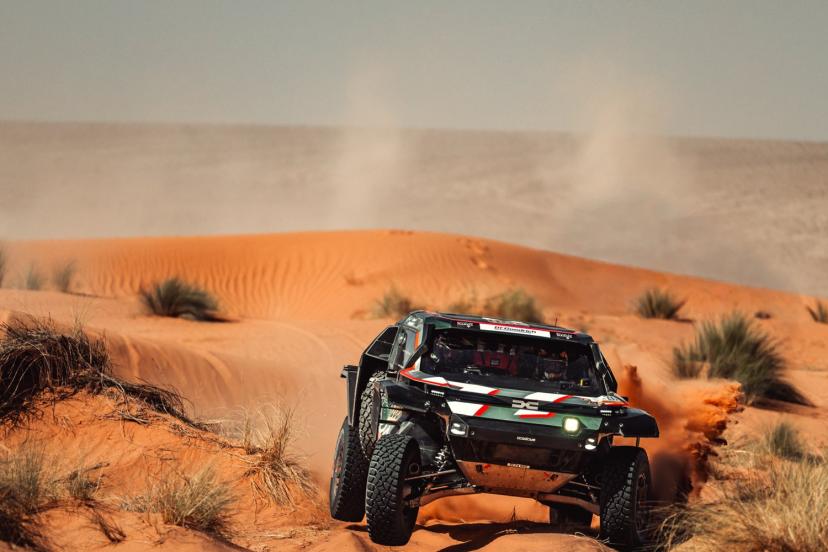 Nasser al-Attiyah (Dacia) remporte la 2e étape du Rallye du Maroc devant Nani Roma (Ford), Sébastien Loeb 7e