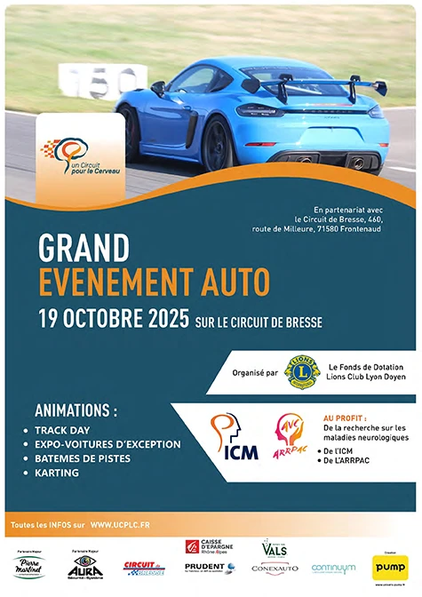 Un Circuit pour le Cerveau 2025 : le Lions Club Lyon Doyen au service de la recherche neurologique