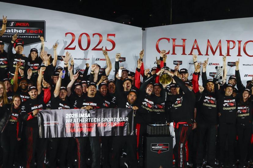 Porsche décroche les titres pilotes et constructeurs en IMSA