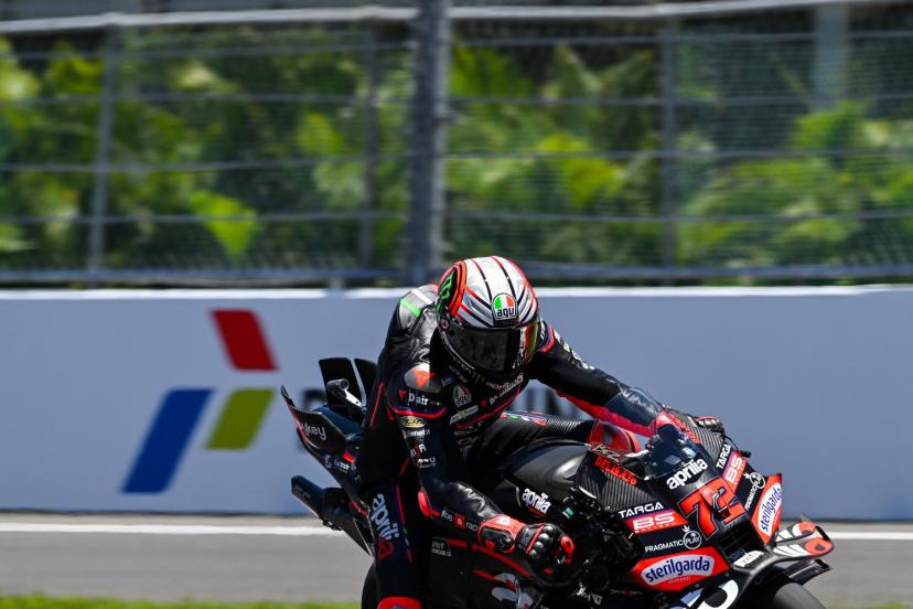 Bezzecchi signe le meilleur temps des essais en Indonésie, Quartararo en Q2, Zarco devra passer par Q1