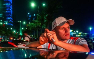 Ott Tänak premier leader du Rallye d’Arabie saoudite devant Sébastien Ogier