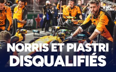 Norris et Piastri disqualifiés à Las Vegas : le Championnat se resserre