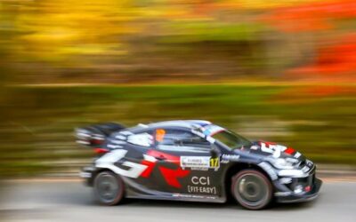 Sébastien Ogier s’échappe en tête du Rallye du Japon, Elfyn Evans troisième