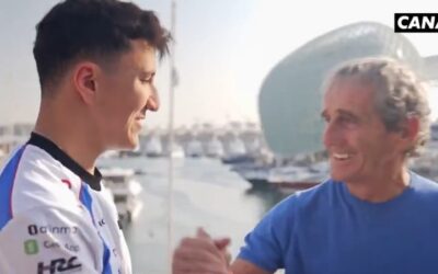 F1: “Si tu as besoin de petits conseils…”, l’échange sympa entre Alain Prost et Isack Hadjar