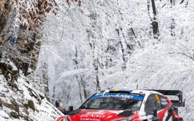 Avant la dernière journée du Rallye Monte-Carlo, Oliver Solberg est toujours solidement installé aux commandes
