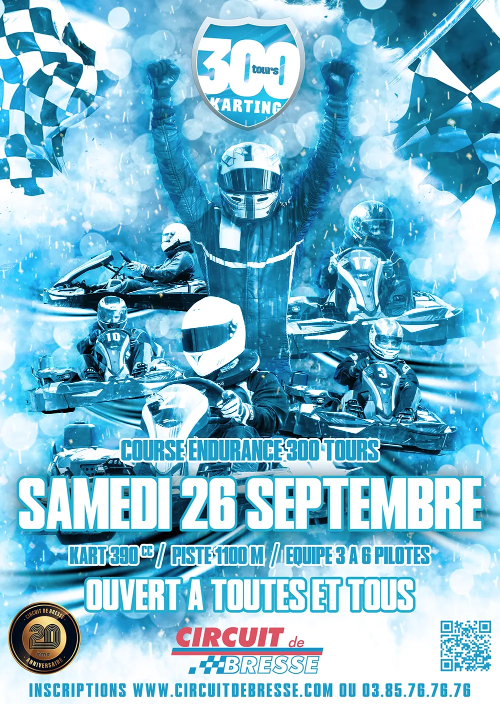 evenement karting 2026 au circuit de bresse