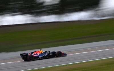 F1: premier crash pour Hadjar avec sa Red Bull lors des essais hivernaux