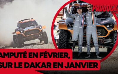 Le pari gagné de Mathieu Baumel, amputé en février et au départ du Dakar 2026