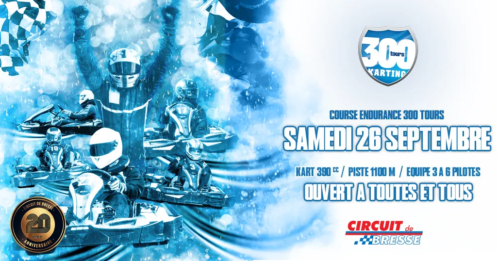 competition karting 300 tours 2026