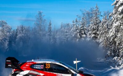 Elfyn Evans reste leader du Rallye de Suède après 15 des 18 spéciales