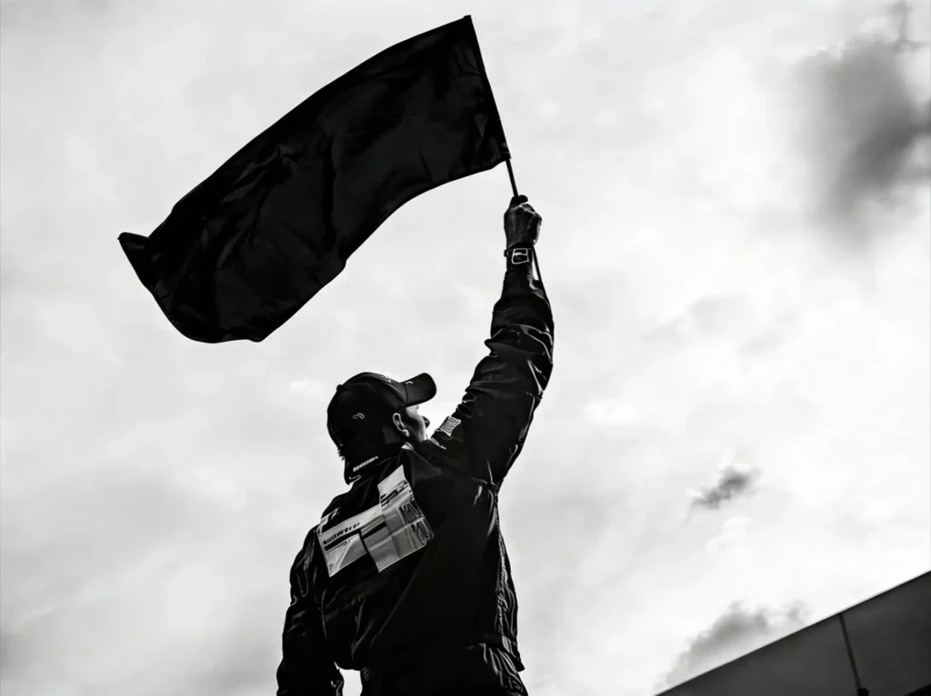 drapeau noir