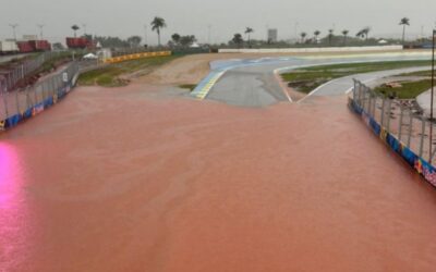 Le circuit du GP du Brésil inondé après de fortes pluies