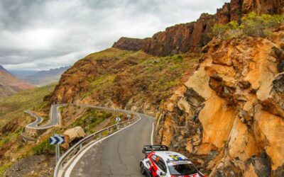 Sébastien Ogier toujours sous la pression d’Oliver Solberg à deux spéciales de l’arrivée