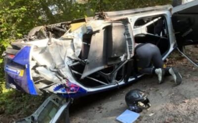 Les images impressionnantes du nouvel accident violent du père de Max Verstappen lors d’un rallye