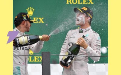 « Je stressais à l’idée de ne pas réussir à ouvrir la bouteille » : d’où vient le rituel de la douche au champagne ?