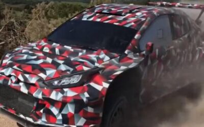 La future Toyota WRC 2027 aperçue en tests en Espagne