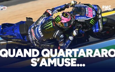 Moto GP France : “Je m’amuse” le retour des sensations de Quartaro