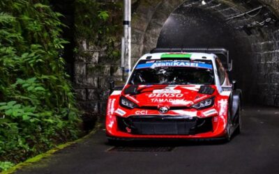Le pilote Toyota Elfyn Evans a pris le large sur le Rallye du Japon, Sébastien Ogier en embuscade, Adrien Fourmaux en difficulté