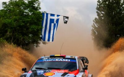 4”1 d’écart entre Thierry Neuville et Sébastien Ogier avant la dernière étape du Rallye de Grèce, Adrien Fourmaux encore victime d’une crevaison