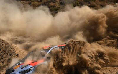 Thierry Neuville en tête du Rallye de l’Acropole après la première matinée, Sébastien Ogier en embuscade, Adrien Fourmaux ralenti par une crevaison