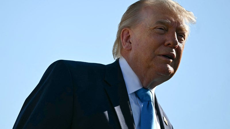 Trump en vedette d’une course automobile inédite dans les rues de Washington