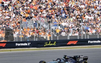 George Russell (Mercedes) domine les qualifications de la course sprint du GP des Pays-Bas